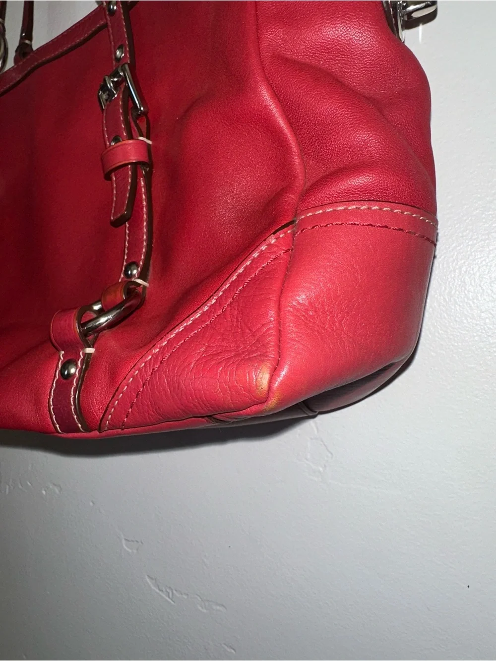 Coach classic red
